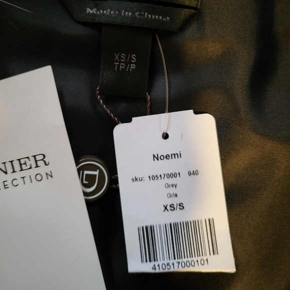 NWT DANIER SILVER FOX VEST  XS/S - Picture 3 of 4